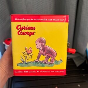Curious George Jack-in-the-Box Toy